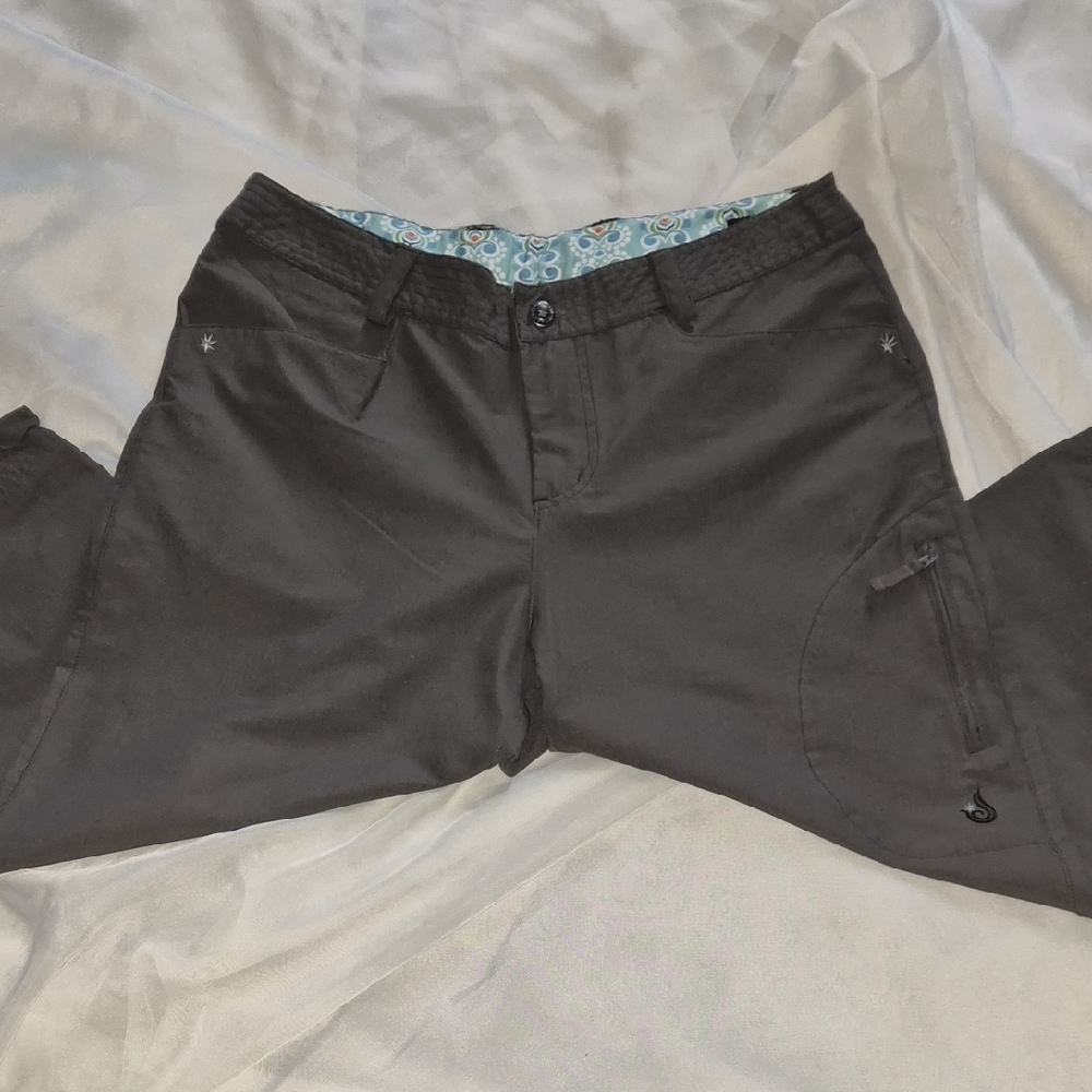 Isis Green Cargo Pants Size 8
